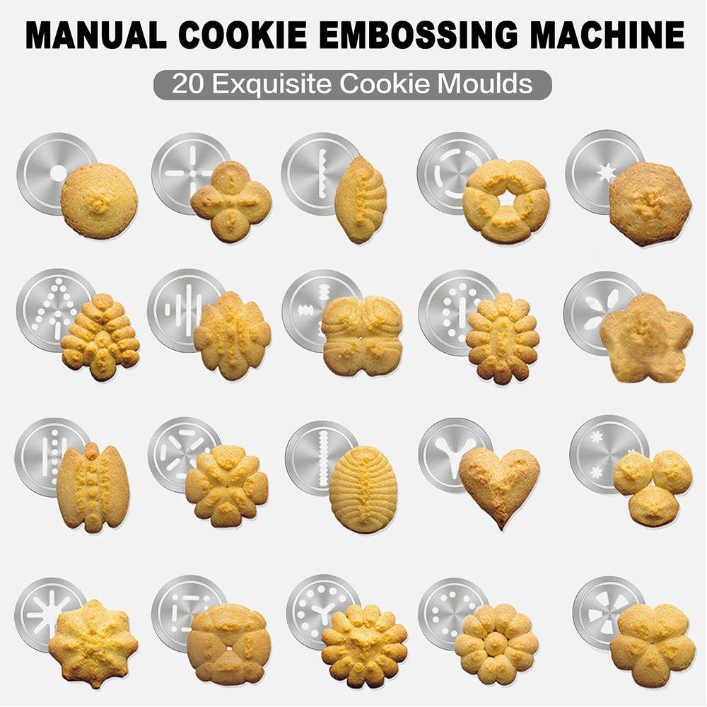 Cookie Press Gun Kit  Aluminum - огляд і ціна Churros Maker Gun